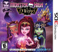 Monster High: 13 Wishes Nintendo 3DS  box art