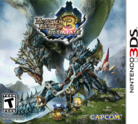 Monster Hunter 3 Ultimate Nintendo 3DS US box art