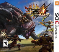 Monster Hunter 4 Ultimate PAL Nintendo 3DS PAL box art