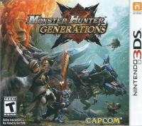 Monster Hunter Generations Nintendo 3DS  box art