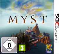 Myst PAL Nintendo 3DS box art
