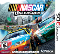 NASCAR Unleashed Nintendo 3DS US box art