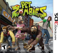 Pet Zombies Nintendo 3DS US box art