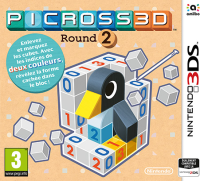 Picross 3D: Round 2 PAL Nintendo 3DS PAL box art