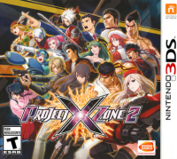 Project X Zone 2 Nintendo 3DS US box art