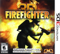 Real Heroes: Firefighter 3D PAL Nintendo 3DS PAL box art