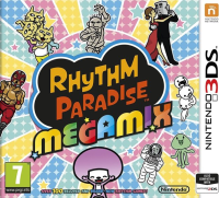 Rhythm Heaven Megamix PAL Nintendo 3DS PAL box art