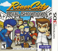 River City Rival Showdown Nintendo 3DS  box art