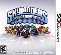 Skylanders Spyro's Adventure Nintendo 3DS  box art