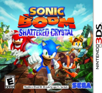 Sonic Boom: Shattered Crystal PAL Nintendo 3DS box art