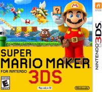 Super Mario Maker PAL Nintendo 3DS PAL box art