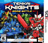 Tenkai Knights: Brave Battle Nintendo 3DS US box art