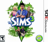 The Sims 3 PAL Nintendo 3DS PAL box art