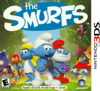 The Smurfs Nintendo 3DS US box art