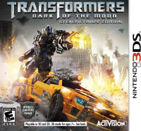 Transformers: Dark of the Moon Stealth Force Edition Nintendo 3DS US box art