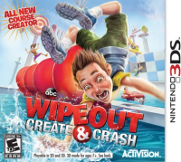 Wipeout: Create & Crash Nintendo 3DS US box art
