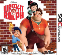Wreck-it Ralph PAL Nintendo 3DS box art