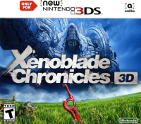 Xenoblade Chronicles 3D Nintendo 3DS US box art