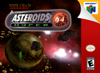 Asteroids Hyper 64 JP Nintendo 64 JP box art