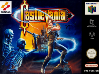 Castlevania PAL Nintendo 64 PAL box art