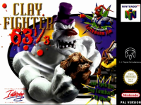 ClayFighter 63 1/3 JP Nintendo 64 JP box art