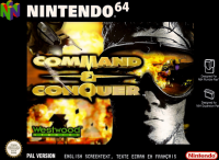 Command & Conquer JP Nintendo 64 JP box art