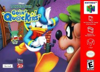 Donald Duck Goin' Quackers JP Nintendo 64 JP box art
