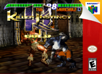 Killer Instinct Gold JP Nintendo 64 JP box art
