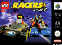 Lego Racers PAL Nintendo 64 PAL box art