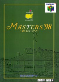 Masters '98 JP Nintendo 64 JP box art