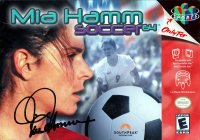Mia Hamm 64 Soccer JP Nintendo 64 JP box art