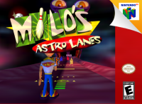 Milo's Astro Lanes JP Nintendo 64 JP box art