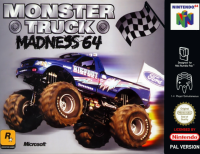 Monster Truck Madness 64 JP Nintendo 64 box art