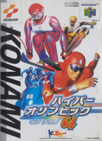 Nagano Winter Olympics '98 JP Nintendo 64 JP box art