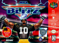 NFL Blitz JP Nintendo 64  box art