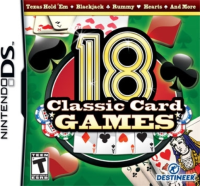 18 Classic Card Games Nintendo DS US box art