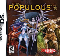 Populous DS Nintendo DS US box art