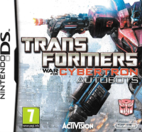 Transformers: War for Cybertron Autobots Nintendo DS US box art