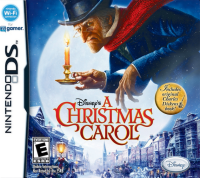 A Christmas Carol PAL Nintendo DS PAL box art