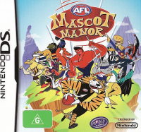 AFL Mascot Manor PAL Nintendo DS PAL box art