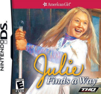 American Girl Julie Finds a Way Nintendo DS US box art