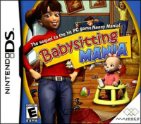 Babysitting Mania Nintendo DS US box art