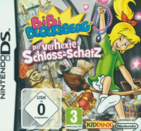 Bibi Blocksberg: Der Verhexte Schloss-Schatz PAL Nintendo DS PAL box art