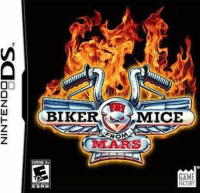 Biker Mice From Mars PAL Nintendo DS PAL box art