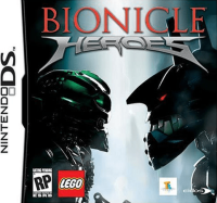 Bionicle Heroes Nintendo DS US box art