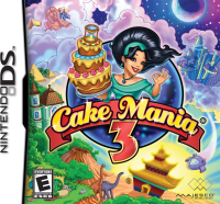 Cake Mania 3 Nintendo DS  box art