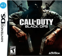 Call of Duty Black Ops Nintendo DS US box art