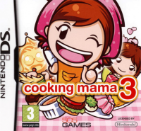 Cooking Mama 3 PAL Nintendo DS PAL box art