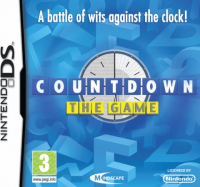 Countdown The Game PAL Nintendo DS box art