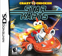 Crazy Chicken Star Karts Nintendo DS US box art
